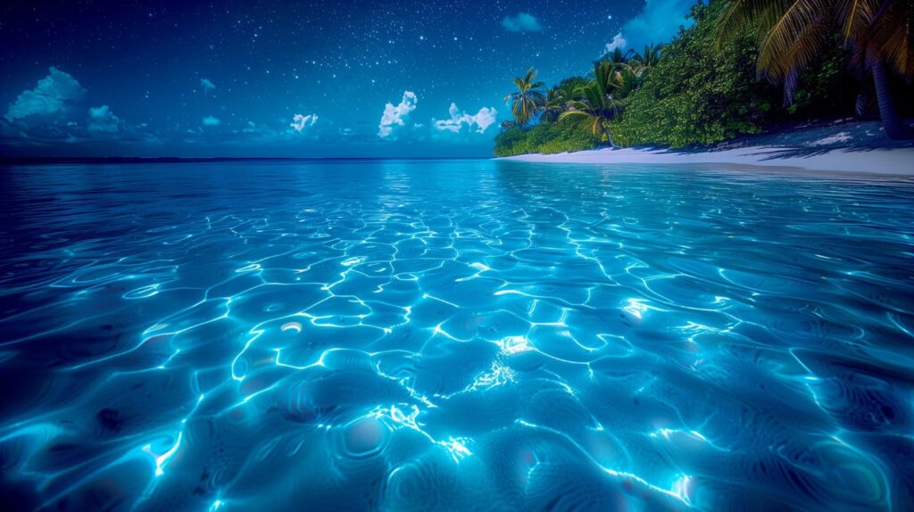 luminous lagoon in Jamaica
